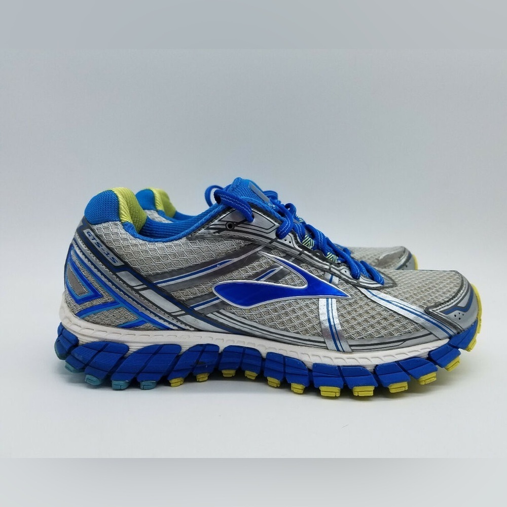 Brooks Blue and Gray Athletic Running Shoes